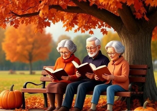 Книжная выставка «Золотая осень жизни»