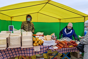 Сельскохозяйственные ярмарки продолжаются