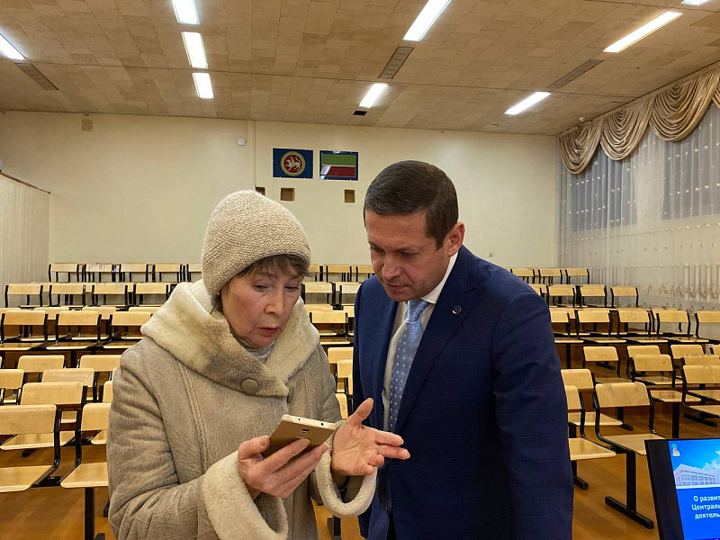 Үзәк районда чаллылылар белән очрашулар дәвам итә