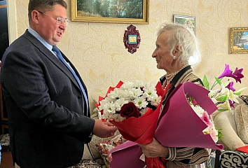 Ветеран Великой Отечественной войны отметила 95-летний юбилей