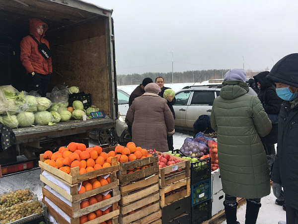 На ярмарки города завезли продукцию на 16 миллионов рублей