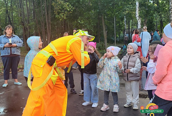 Всей семьей на праздник! «День двора» провели в Центральном районе