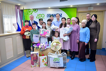 В Набережных Челнах родился 400-й ребенок с начала года