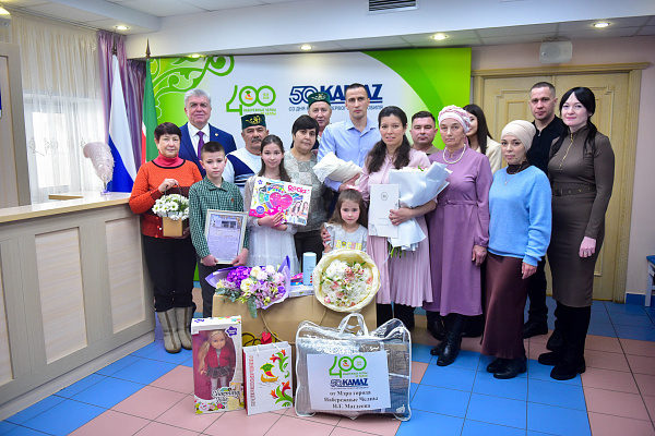 В Набережных Челнах родился 400-й ребенок с начала года