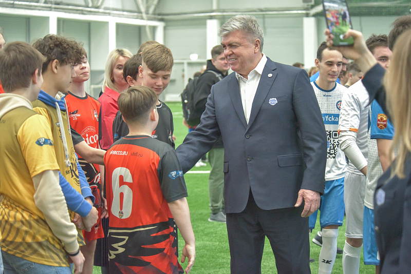 Nail Magdeev opened the new season of the School Football League