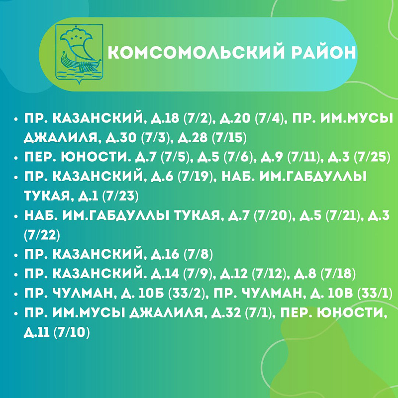 21 челнинский двор благоустроят по итогам голосования