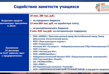 Время труда и отдыха: юные челнинцы могут заработать на летних каникулах