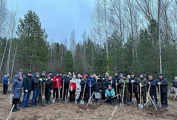 В трех районах Челнов прошел субботник