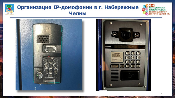 В Набережных Челнах уcтановлено более пяти тысяч умных домофонов