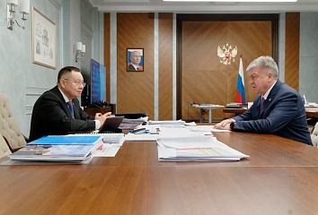 Наиль Магдеев встретился с министром Иреком Файзуллиным