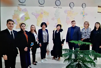 Обмен опытом педагогов из НГПУ в Туркменистане
