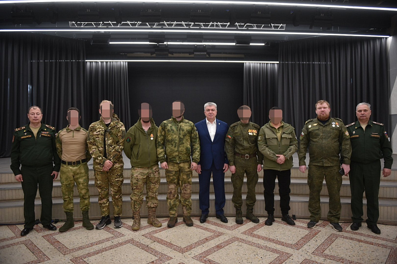 20 встреча: Наиль Магдеев встречается с военнослужащими