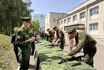 Кадеты Набережных Челнов завоевали первое место на региональном слете