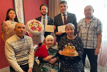 Ветерану Центрального района исполнилось 100 лет