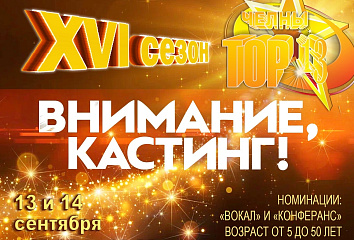 "Чаллы-ТОП-13" ачык дип игълан ителә