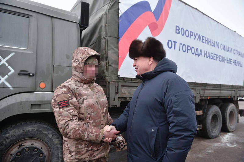 Из Набережных Челнов отправили 14 тонн шефской помощи