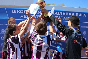 Юные челнинцы стали лучшими футболистами Татарстана