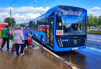 В Набережных Челнах запустили автобусы по 13 маршруту