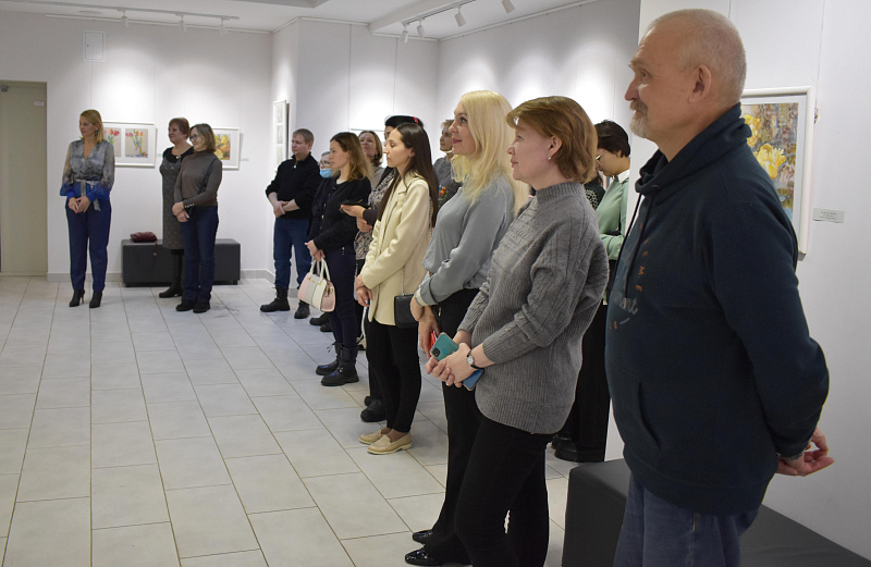 A teacher from Naberezhnye Chelny opened a personal exhibition