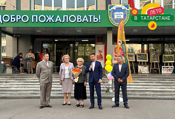 В школе №56 им. Героя России Сергея Чебнева состоялась встреча с жителями