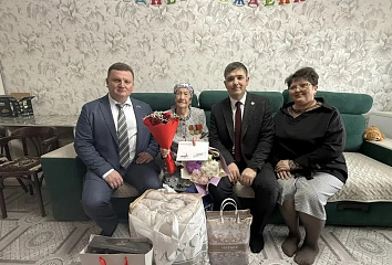 Ветеран Нира Галимьяновна Гайнетдиновова празднует 95‑летие
