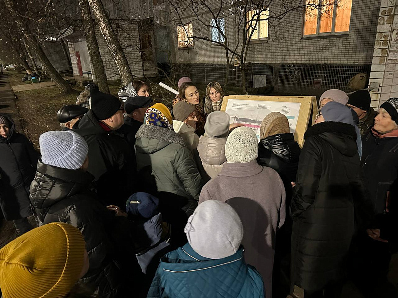 Челнинцы решают каким будет их двор
