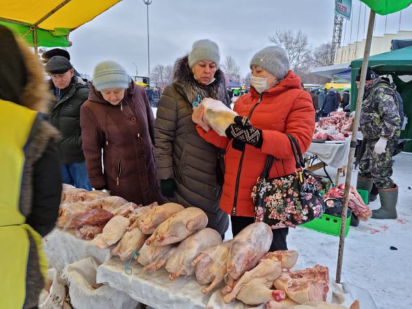 В Набережных Челнах состоялись ярмарки «Новогодний гусь»