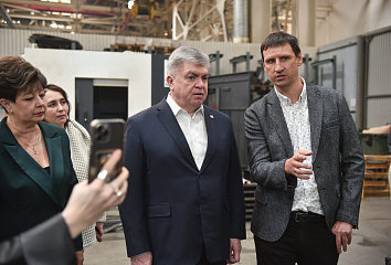 Наиль Магдеев посетил предприятия, заявившиеся в промпарк "Развитие"