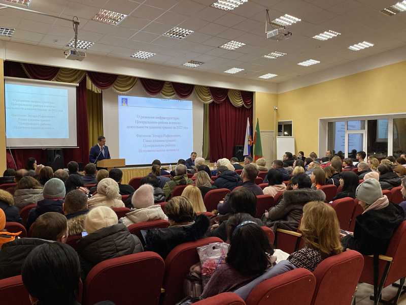 Встречи с жителями Центрального района продолжаются