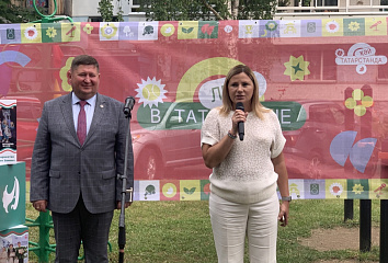Яркое лето в Татарстане: в Автозаводском районе состоялся праздник «Замечательный сосед»