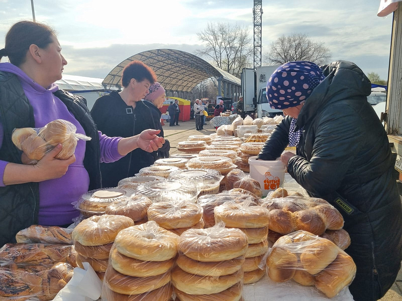 На трех площадках Челнов прошли ярмарки