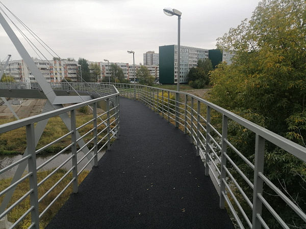 Мост на Элеваторной горе сдан в эксплуатацию