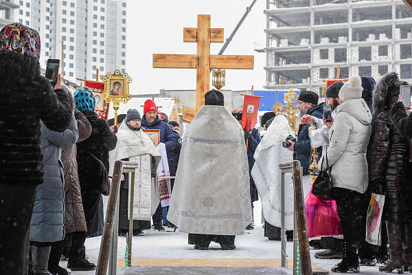 В Набережных Челнах празднуют Крещение Господне