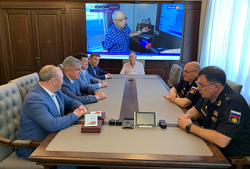 Наиль Магдеев встретился с челнинскими моряками на Черноморском флоте
