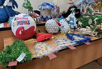 В Челнах подвели итоги конкурса “Новогодняя игрушка”