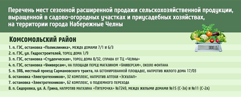 В Челнах проводят рейды по ликвидации несанкционированной торговли