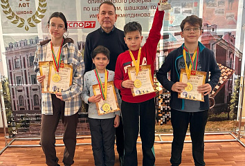 Юные челнинцы умеют играть в шахматы