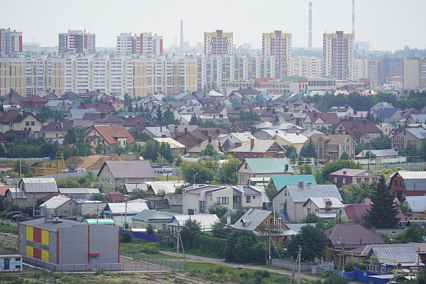 Центр города – в районе поселка ЗЯБ