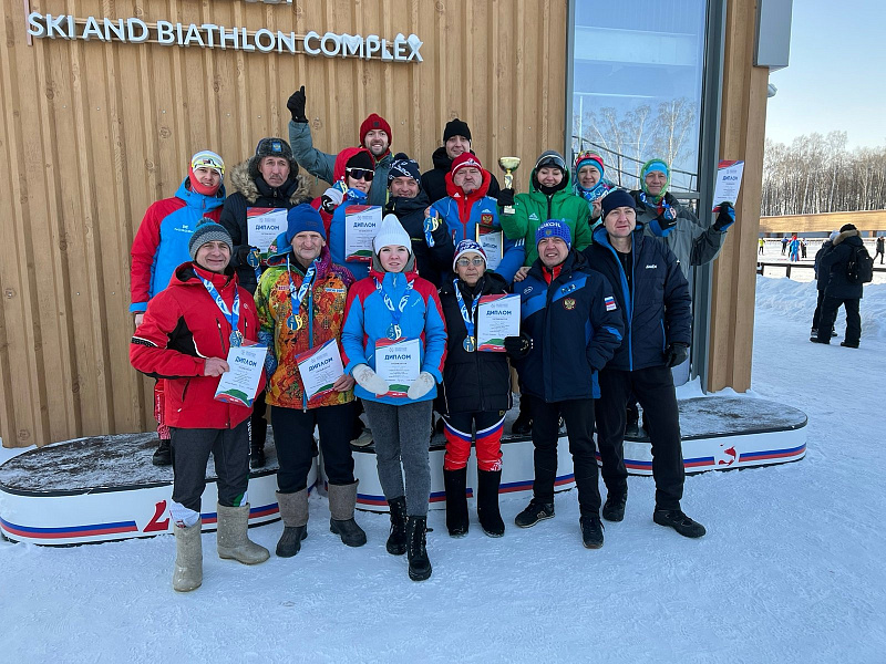 Naberezhnye Chelny veteran skiers won gold
