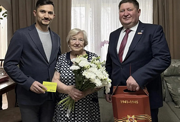 Ветеранов Автозаводского района поздравили с Днём Победы