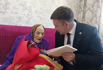 Ветерану Великой Отечественной войны исполнилось 100 лет