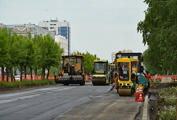 Беляева, Яшьлек, Сююмбике – в городе обновляют дорожное полотно