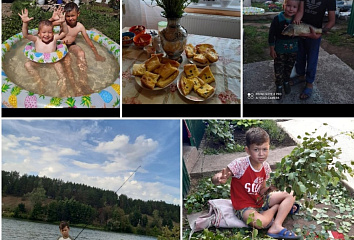 Челнинские семьи приглашают к участию в челлендже "У бабушки в деревне"