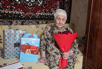 Ветеран войны и труженица тыла Марьям Минниханова отмечает день рождения