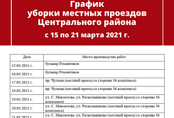 Где в Челнах будут убирать дороги: график очистки местных проездов