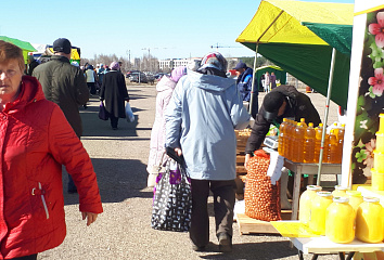 Свыше 49 тонн сельскохозяйственной продукции завезли в Набережные Челны на ярмарки выходного дня