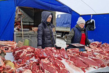 На ярмарки Челнов завезли 128 тонн продукции
